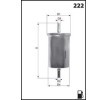 Kraftstofffilter 2M5C-91-55AB Dr!ve+ DP1110.13.0022