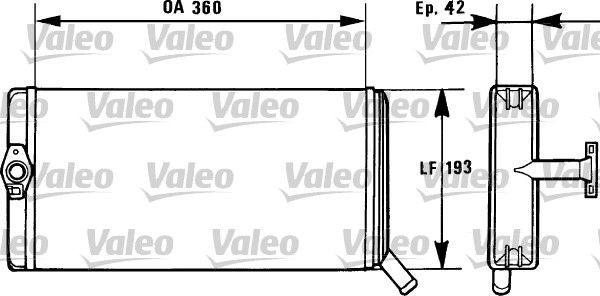 T759R VALEO Heat exchanger, interior heating 812026 buy