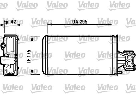 VALEO 812132 Wärmetauscher, Innenraumheizung für IVECO EuroCargo I-III LKW in Original Qualität