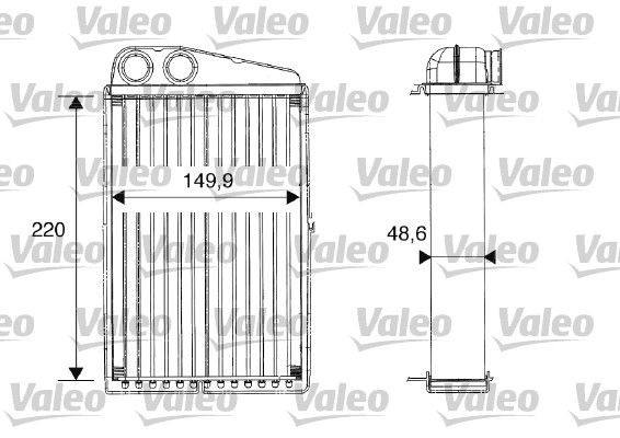 VALEO 812247 Heat exchanger RENAULT Megane II Saloon (LM) 1.9 dCi 120 hp Diesel 2012 price