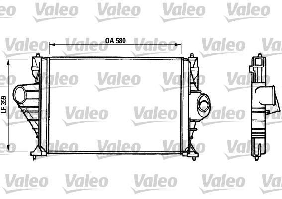 RAS012 VALEO Aluminium Intercooler, charger 816823 buy