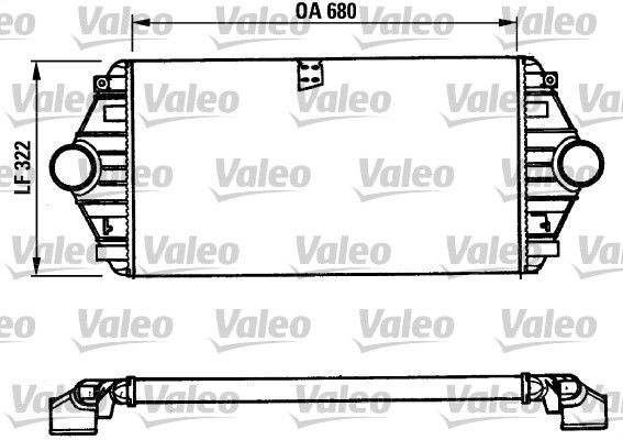 RAS015 VALEO Aluminium Intercooler, charger 816851 buy