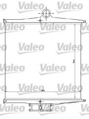 VALEO 816858 Ladeluftkühler für MERCEDES-BENZ ATEGO LKW in Original Qualität