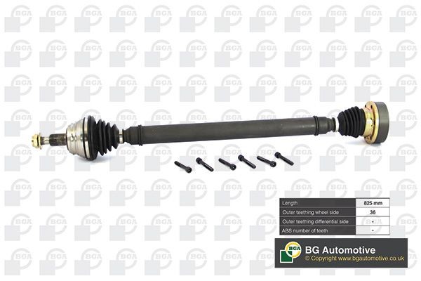 Great value for money - BGA Drive shaft DS9618R
