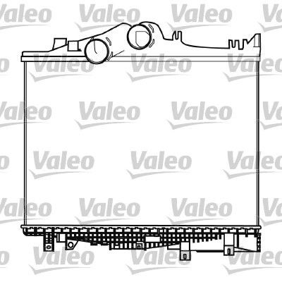 VALEO 817281 Ladeluftkühler für MERCEDES-BENZ ATEGO LKW in Original Qualität