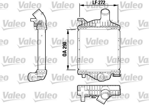 VALEO Aluminium Intercooler, charger 817390 buy