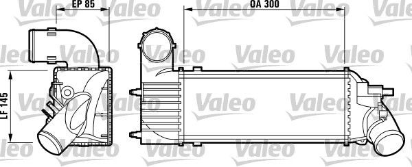 VALEO 817437 Intercooler Aluminium