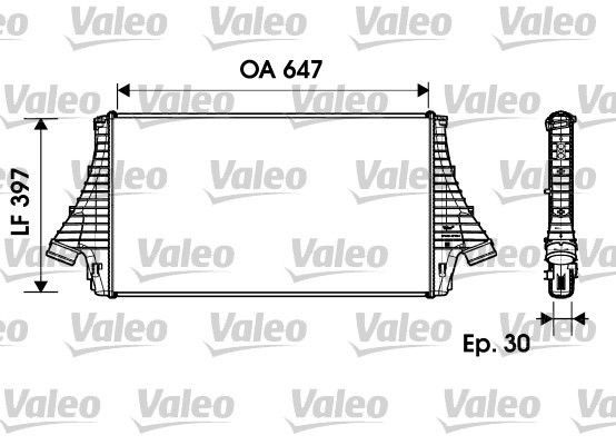 VALEO Aluminium Intercooler, charger 817729 buy