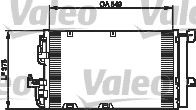 Great value for money - VALEO Air conditioning condenser 818047