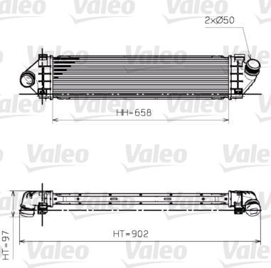 VALEO 818246 FORD Intercooler charger in original quality
