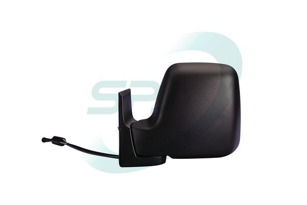 SPJ Left, Grained, Control: cable pull, Convex, for left-hand drive vehicles Side mirror E-0477 buy