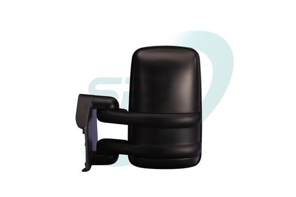 SPJ Left, Grained, Manual, Convex, with wide angle mirror, for left-hand drive vehicles Side mirror E-0565 buy