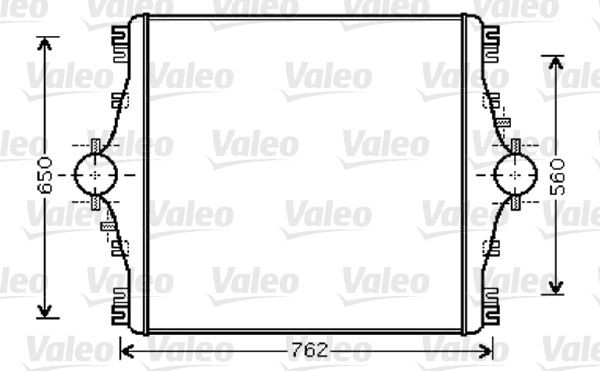 VALEO 818751 Ladeluftkühler für IVECO EuroStar LKW in Original Qualität