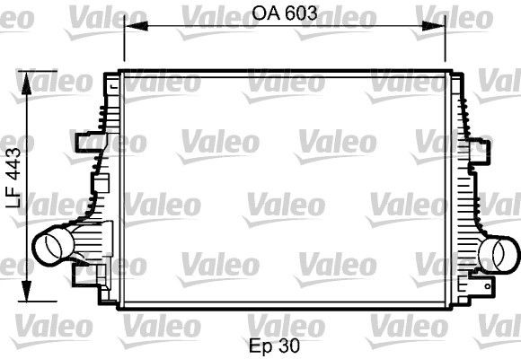 VALEO Aluminium Intercooler, charger 818794 buy