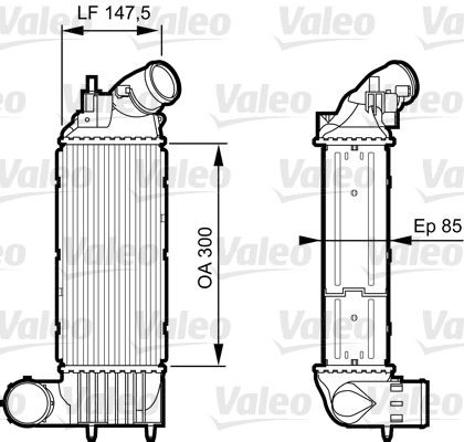VALEO Aluminium Intercooler, charger 818895 buy