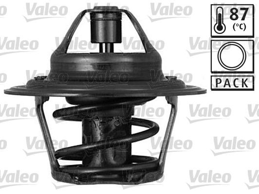 VALEO Opening Temperature: 87°C, with gaskets/seals Thermostat, coolant 819853 buy
