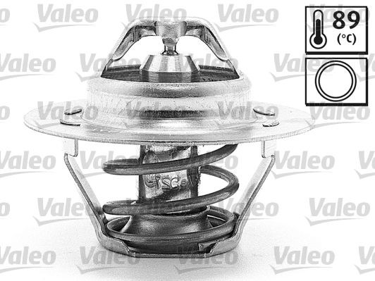 819862 VALEO Coolant thermostat CHRYSLER Opening Temperature: 89°C, with gaskets/seals