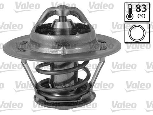 VALEO 819881 Engine thermostat Opening Temperature: 83°C, with gaskets/seals