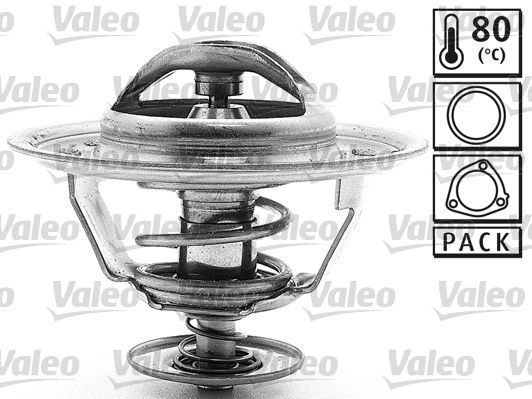 VALEO Opening Temperature: 80°C, with gaskets/seals Thermostat, coolant 819887 buy