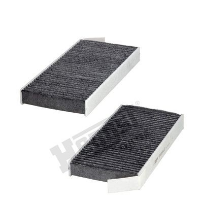 6627310000 HENGST FILTER Activated Carbon Filter, 364 mm x 132 mm x 30 mm Width: 132mm, Height: 30mm, Length: 364mm Cabin filter E4920LC-2 buy