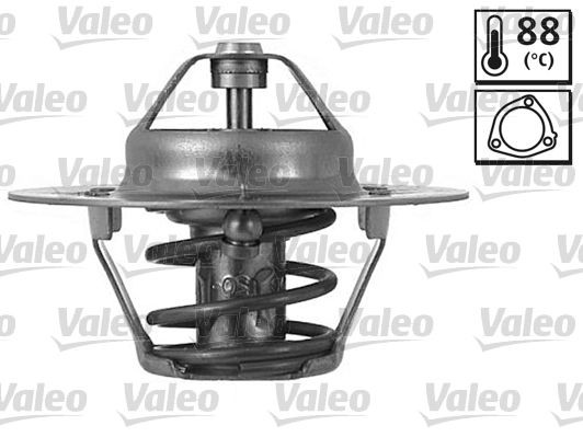 VALEO Opening Temperature: 88°C, with gaskets/seals Thermostat, coolant 819927 buy