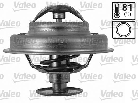 VALEO 819937 Engine thermostat Opening Temperature: 81°C, with gaskets/seals
