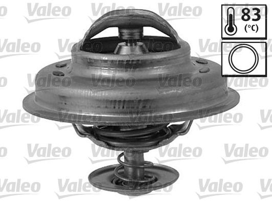 819952 VALEO Coolant thermostat PEUGEOT Opening Temperature: 83°C, with gaskets/seals