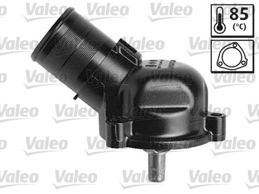 VALEO Opening Temperature: 85°C, with gaskets/seals, with housing Thermostat, coolant 819954 buy