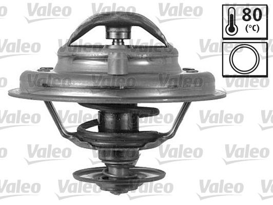 820064 VALEO Coolant thermostat SEAT Opening Temperature: 80°C, with gaskets/seals