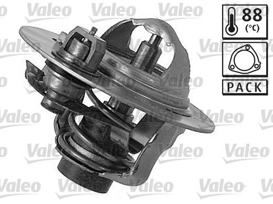 Original 820072 VALEO Coolant thermostat OPEL