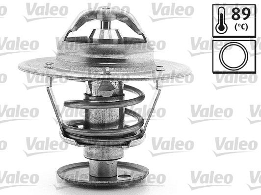 VALEO 820074 Engine thermostat Opening Temperature: 89°C, with gaskets/seals