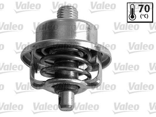 VALEO Opening Temperature: 70°C, without gaskets/seals Thermostat, coolant 820444 buy