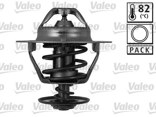 820476 VALEO Coolant thermostat FORD Opening Temperature: 82°C, with gaskets/seals