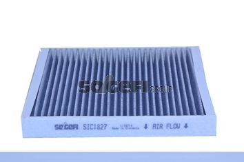 TECNOCAR EC491 Pollen filter Activated Carbon Filter, 218 mm x 215 mm x 25 mm