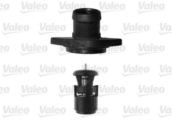 VALEO 820962 Engine thermostat Opening Temperature: 87°C, with gaskets/seals, with housing