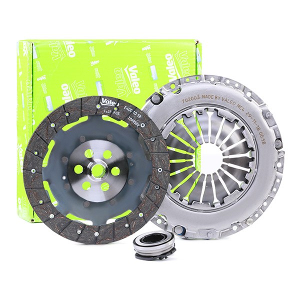 VALEO KIT3P with clutch release bearing, Special tools for mounting not necessary, 228mm Clutch replacement kit 826473 buy