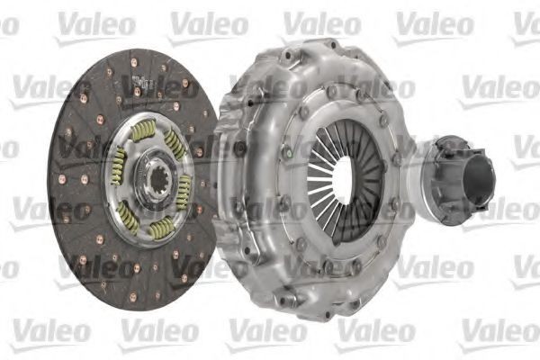 320916 VALEO NEW ORIGINAL KIT3P with clutch release bearing, 362mm, 362mm Ø: 362mm Clutch replacement kit 827274 buy