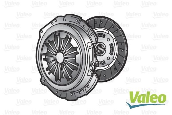 VALEO KIT2P 828145 Clutch kit without central slave cylinder, Special tools for mounting not necessary, 240mm