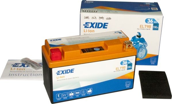 EXIDE Automotive battery ELT9B