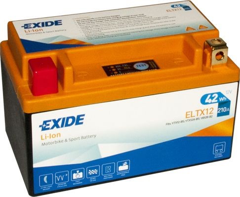 Køb Starterbatteri EXIDE ELTX12 VESPA Scootere reservedele online