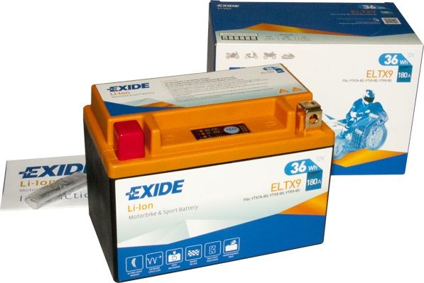 EXIDE Automotive battery ELTX9