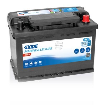 EXIDE Battery EN750 Skoda OCTAVIA 2001
