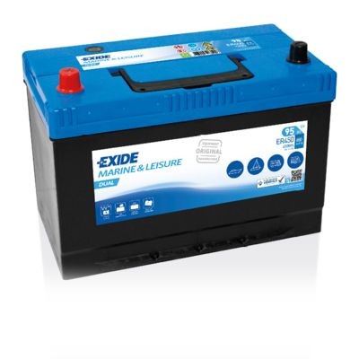 Original EXIDE 250Marine Car battery ER450 for KIA K2700