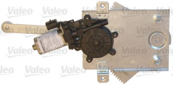 VALEO 850947 Window regulator Rear, Right, Operating Mode: Electric, with electric motor, without comfort function