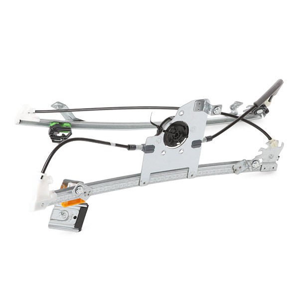 VALEO 850966 Window regulator Left Front, Operating Mode: Electric, without electric motor, with comfort function