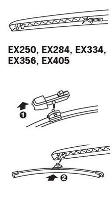 EX356 Metlica brisalnika stekel TRICO - Znižane cene