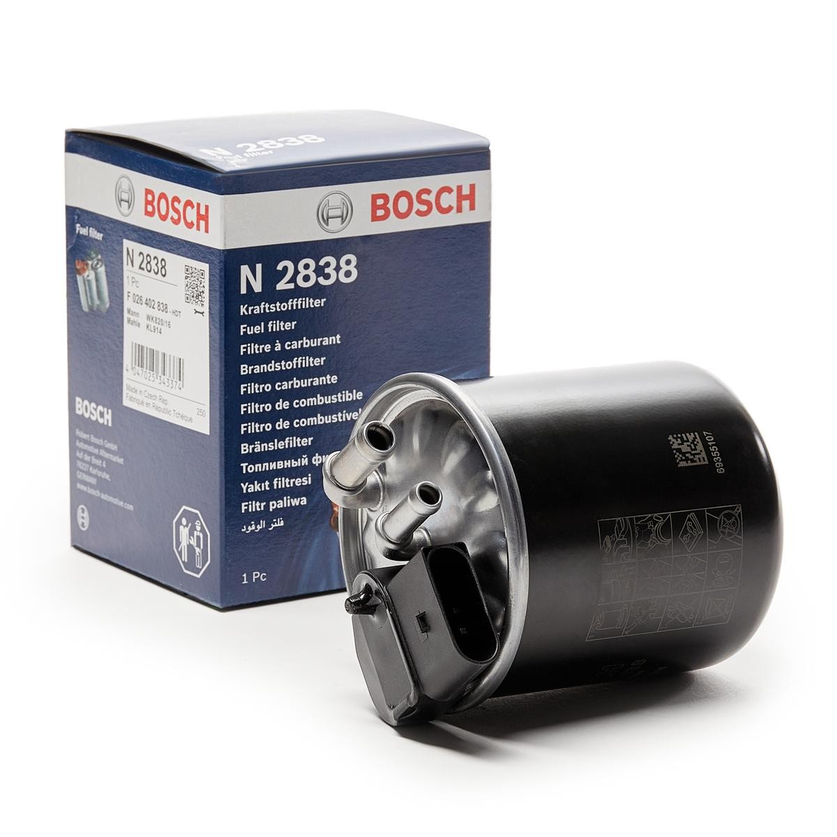 Bosch N2836 - Diesel Filter Car