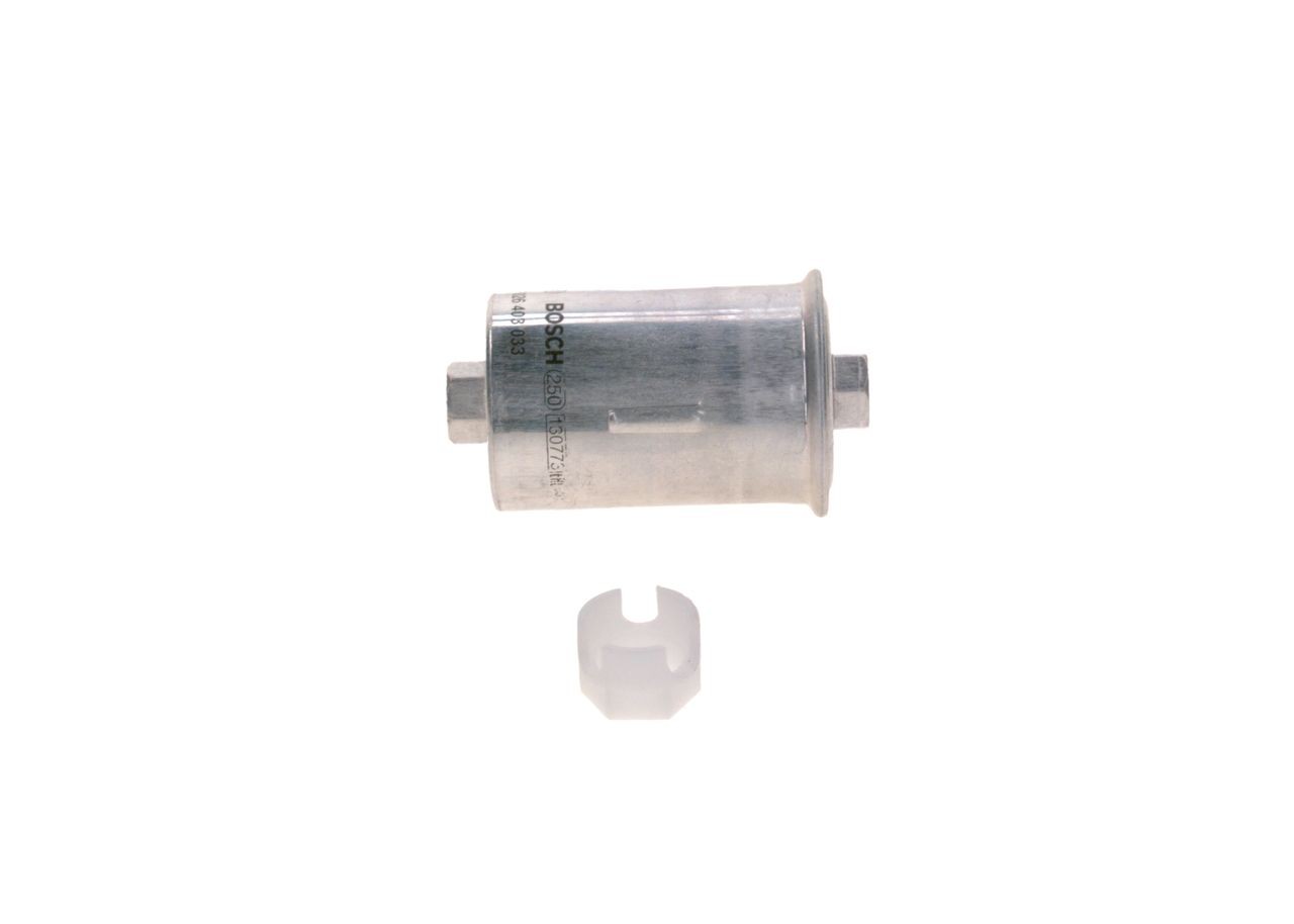 F026403033 Inline fuel filter BOSCH F 3033 review and test