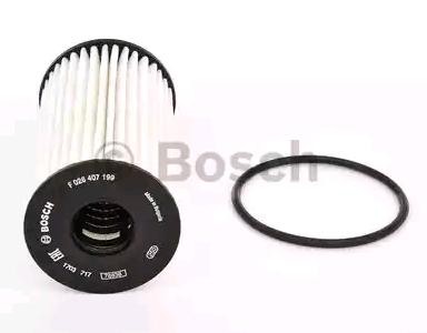 BOSCH F026407199 Engine oil filter with seal, Filter Insert