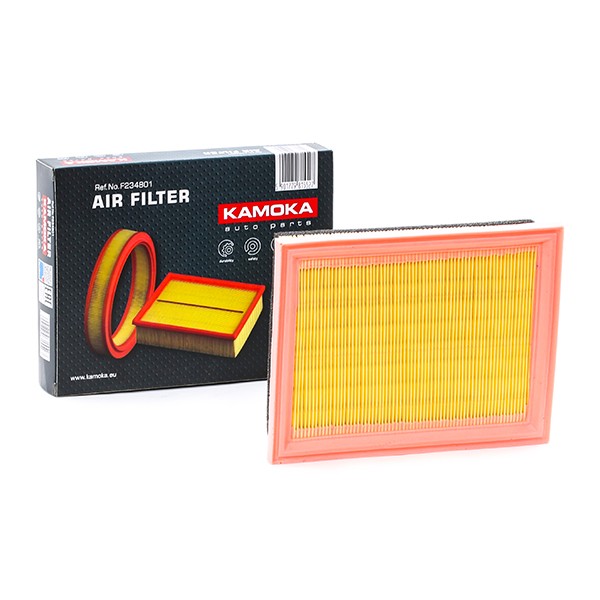 KAMOKA F234801 Air filter 41mm, 166mm, 216mm, tetragonal, Air Recirculation Filter